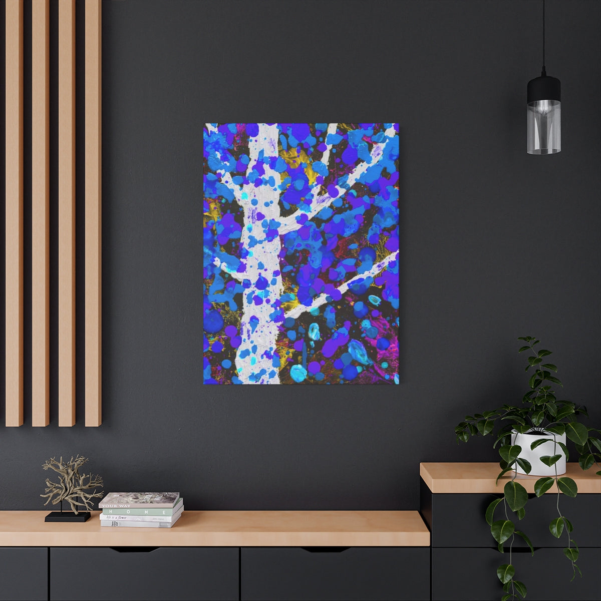 Abstract Tree Series #2 Canvas Print