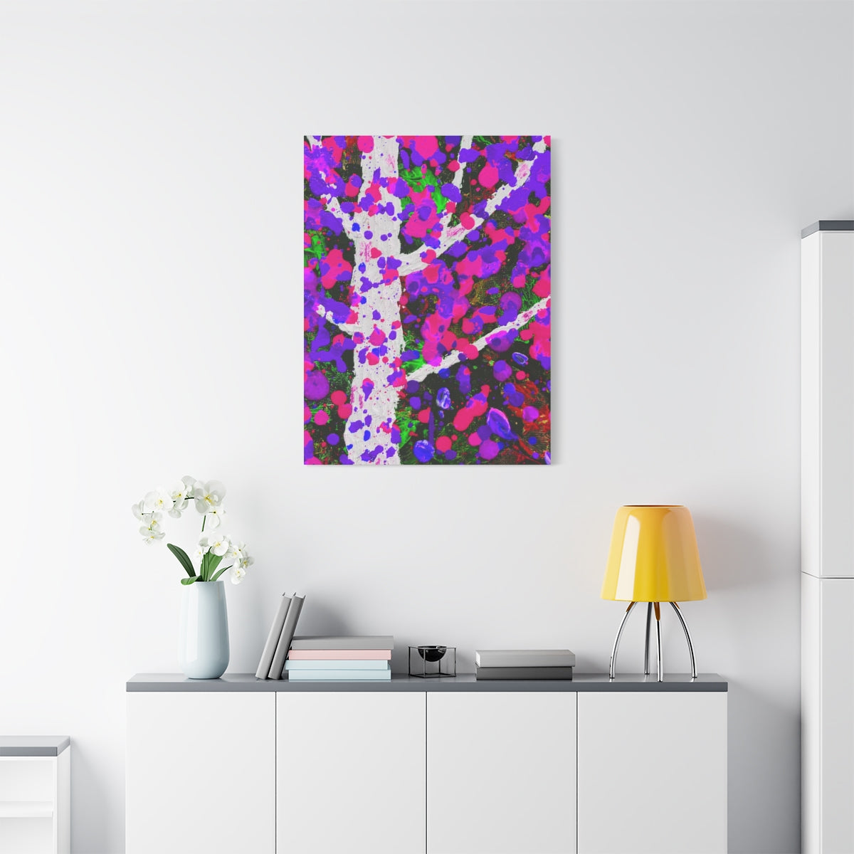 Abstract Tree Series #4 Canvas Print