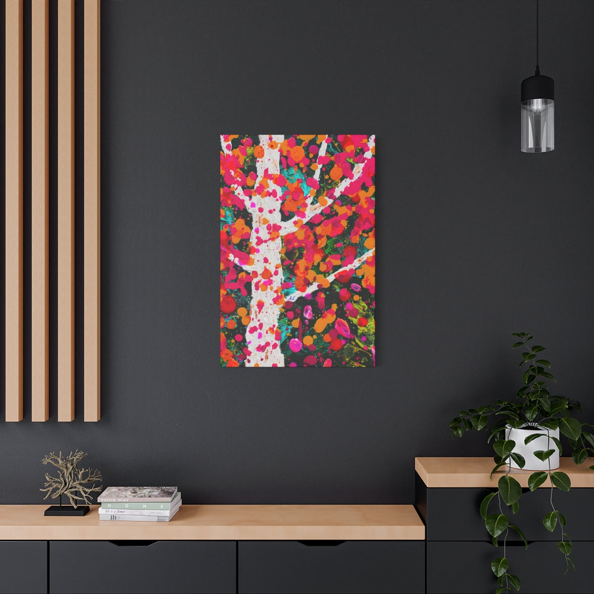Abstract Tree Series #1 Canvas Print