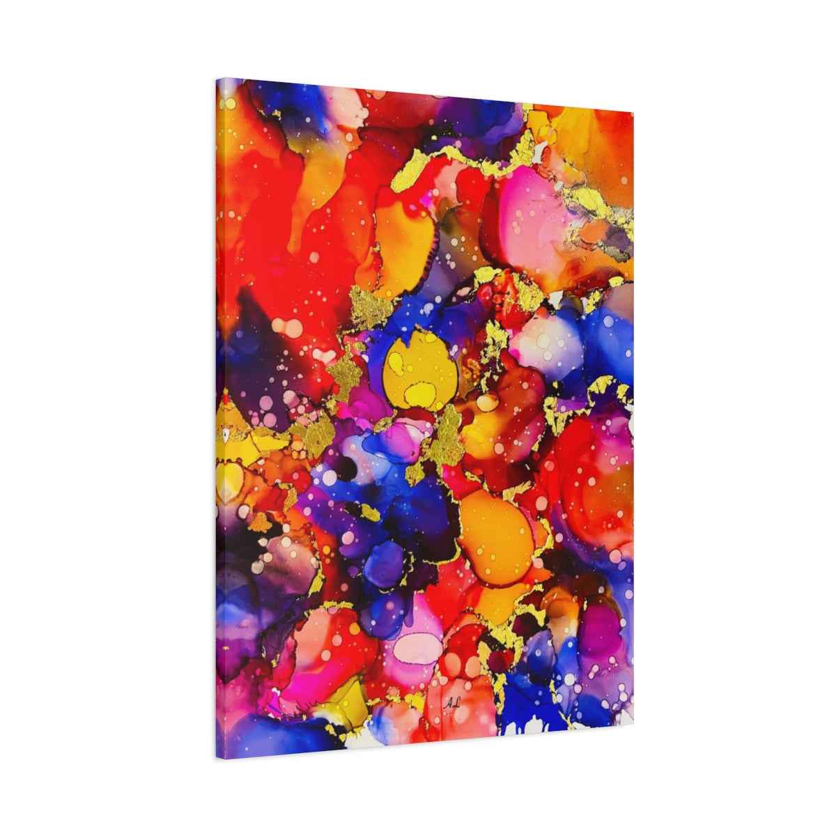 Holiday #1 Abstract Canvas Print