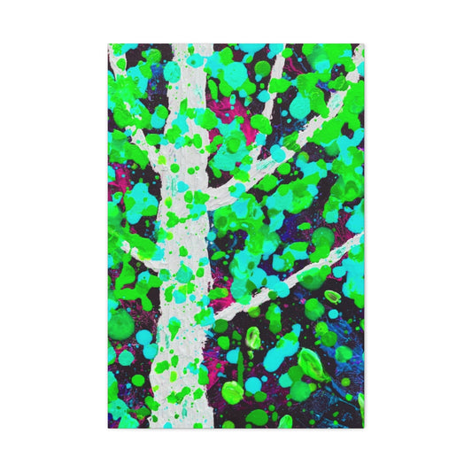 Abstract Tree Series #3 Canvas Print