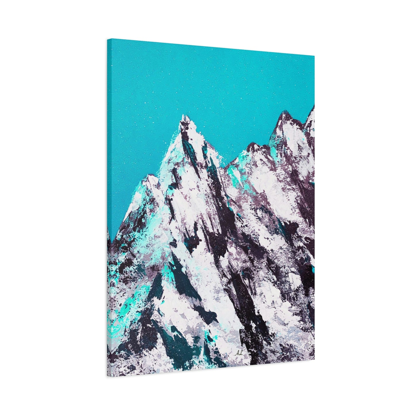 Snow Mountain Canvas Print