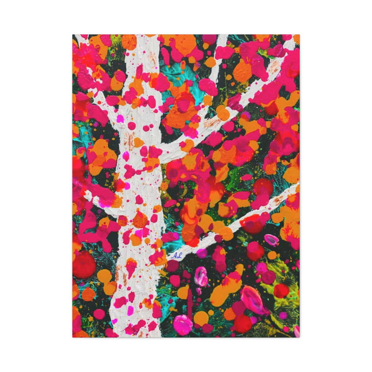 Abstract Tree Series #1 Canvas Print