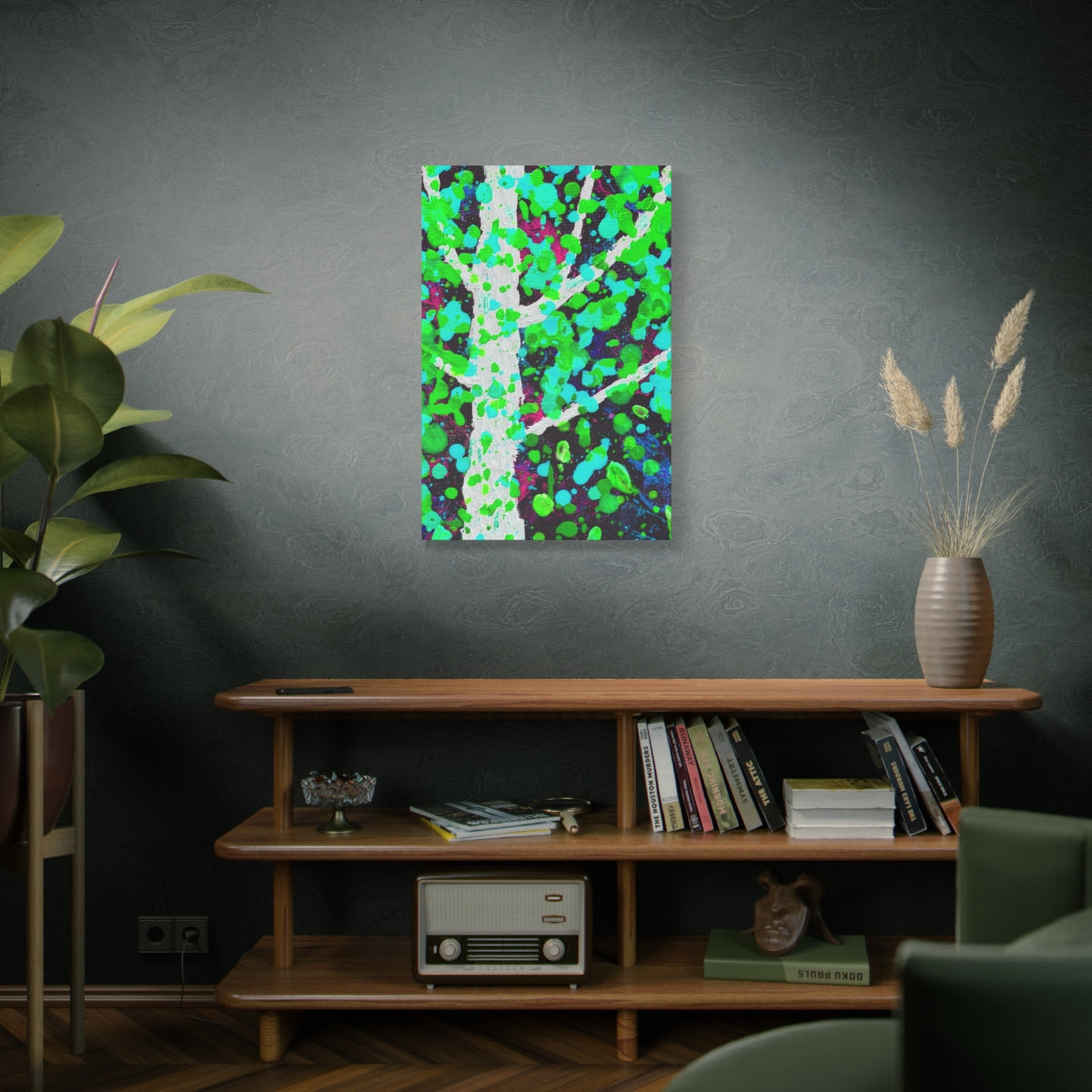 Abstract Tree Series #3 Canvas Print