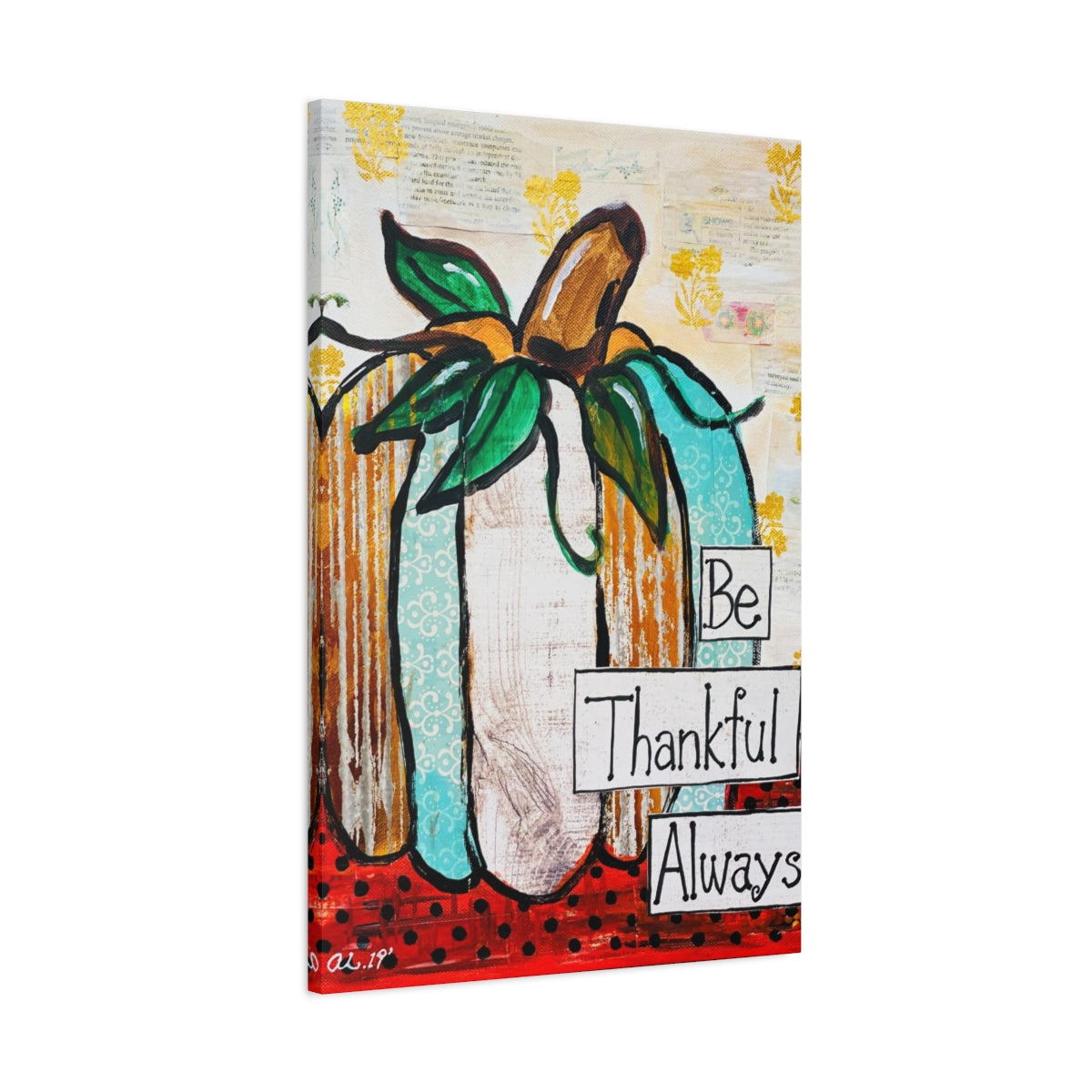 Thanksgiving Canvas Print