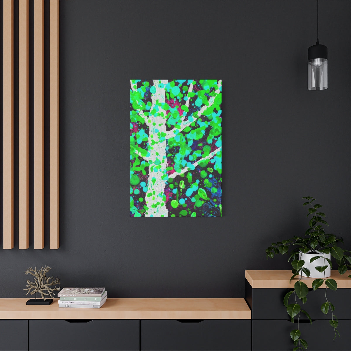 Abstract Tree Series #3 Canvas Print