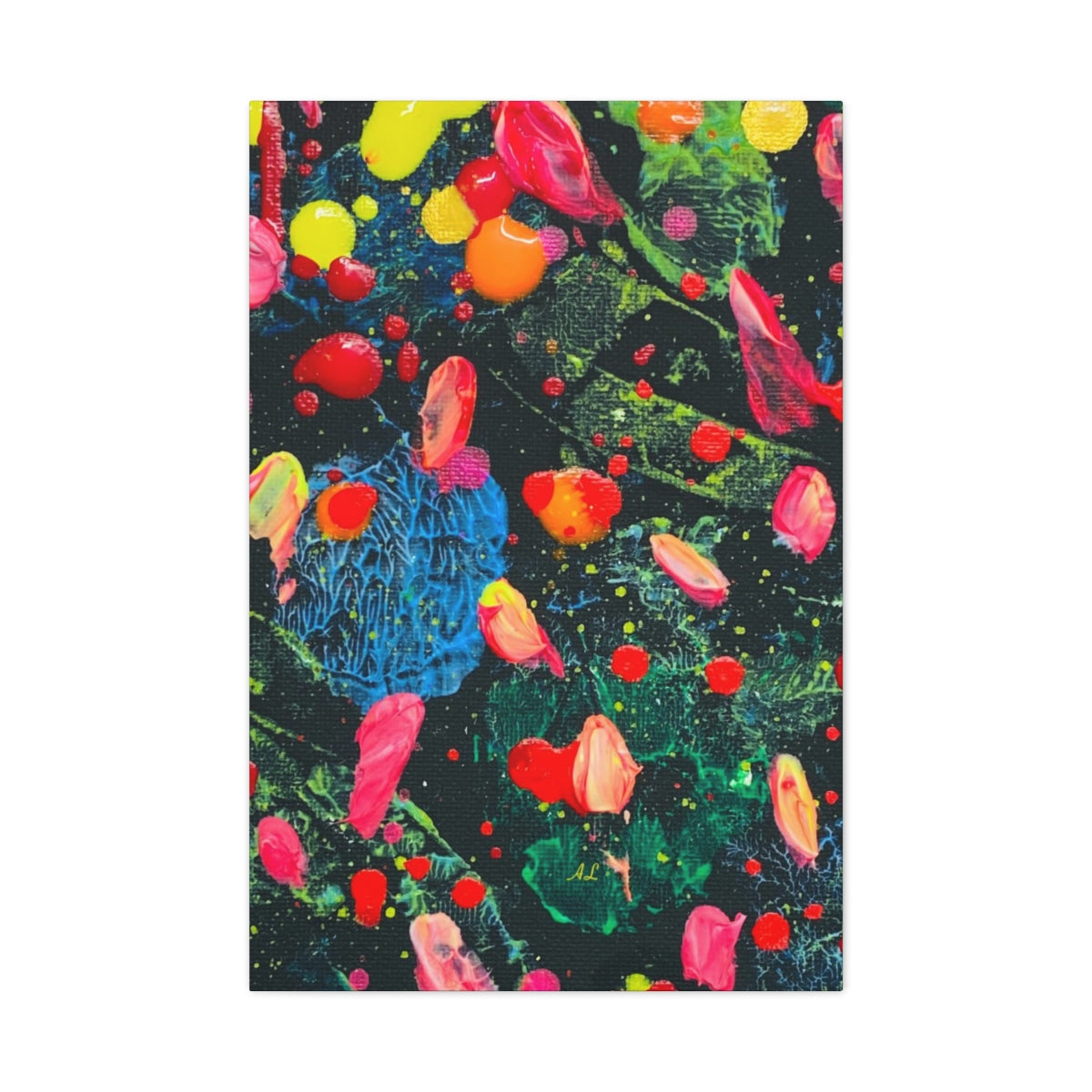 Holiday #3 Abstract Canvas Print