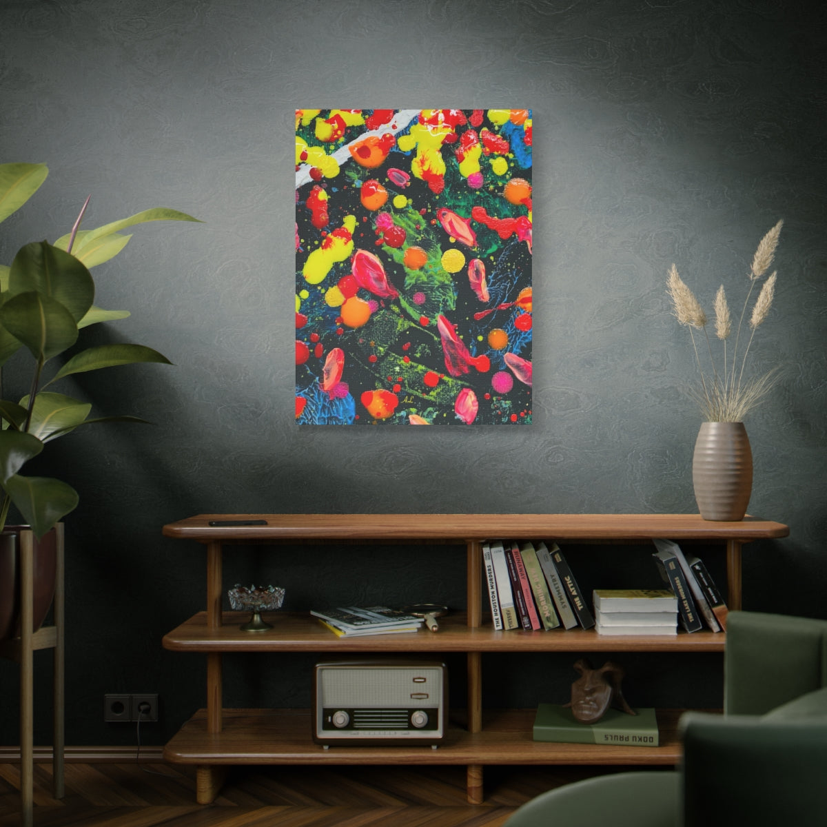 Holiday #2 Abstract Canvas Print