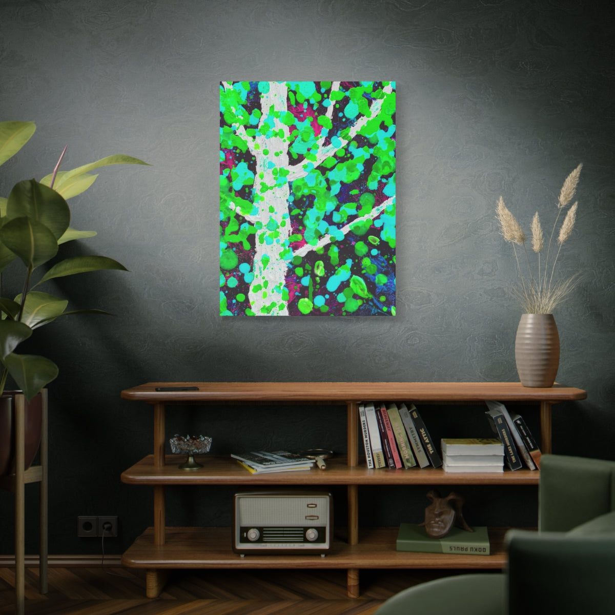 Abstract Tree Series #3 Canvas Print