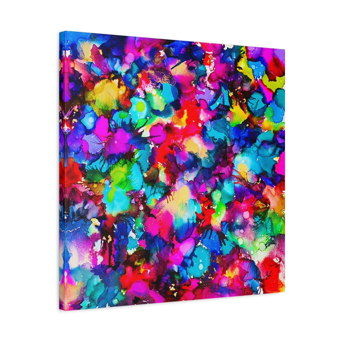 Dance Of Flower #1 Canvas Print