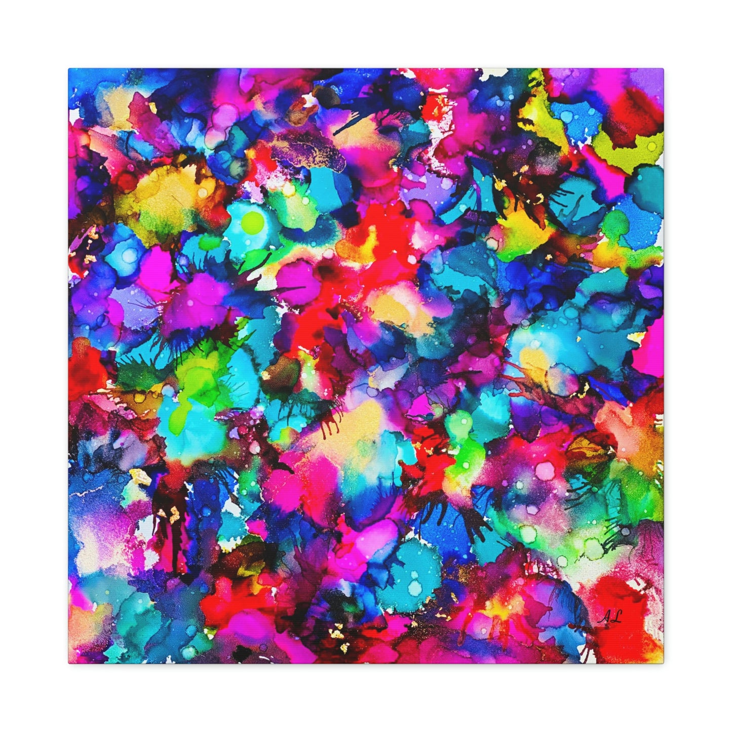 Dance Of Flower #1 Canvas Print