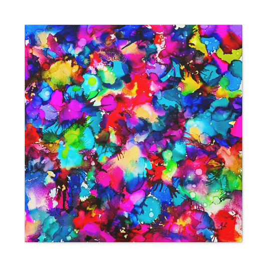 Dance Of Flower #1 Canvas Print