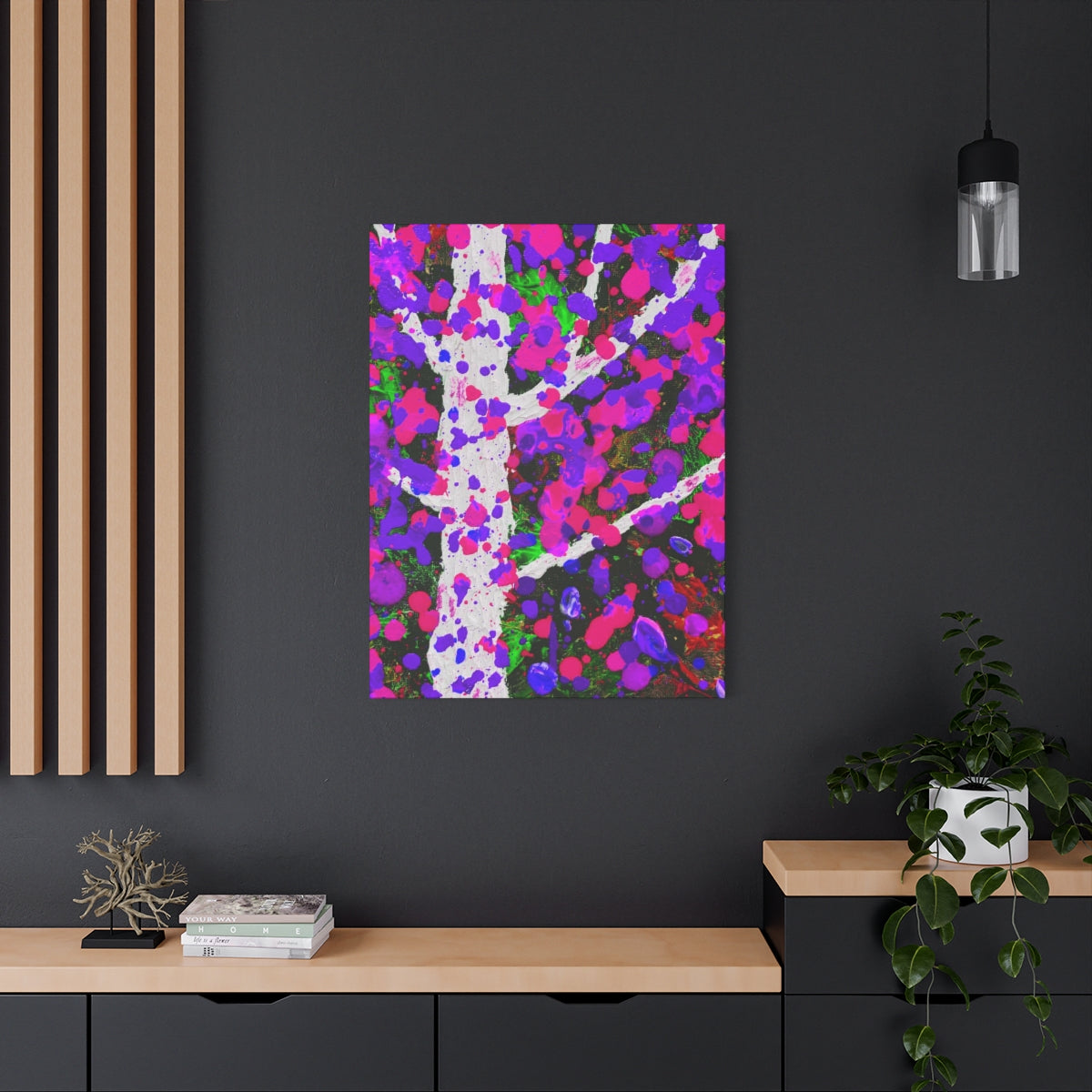 Abstract Tree Series #4 Canvas Print