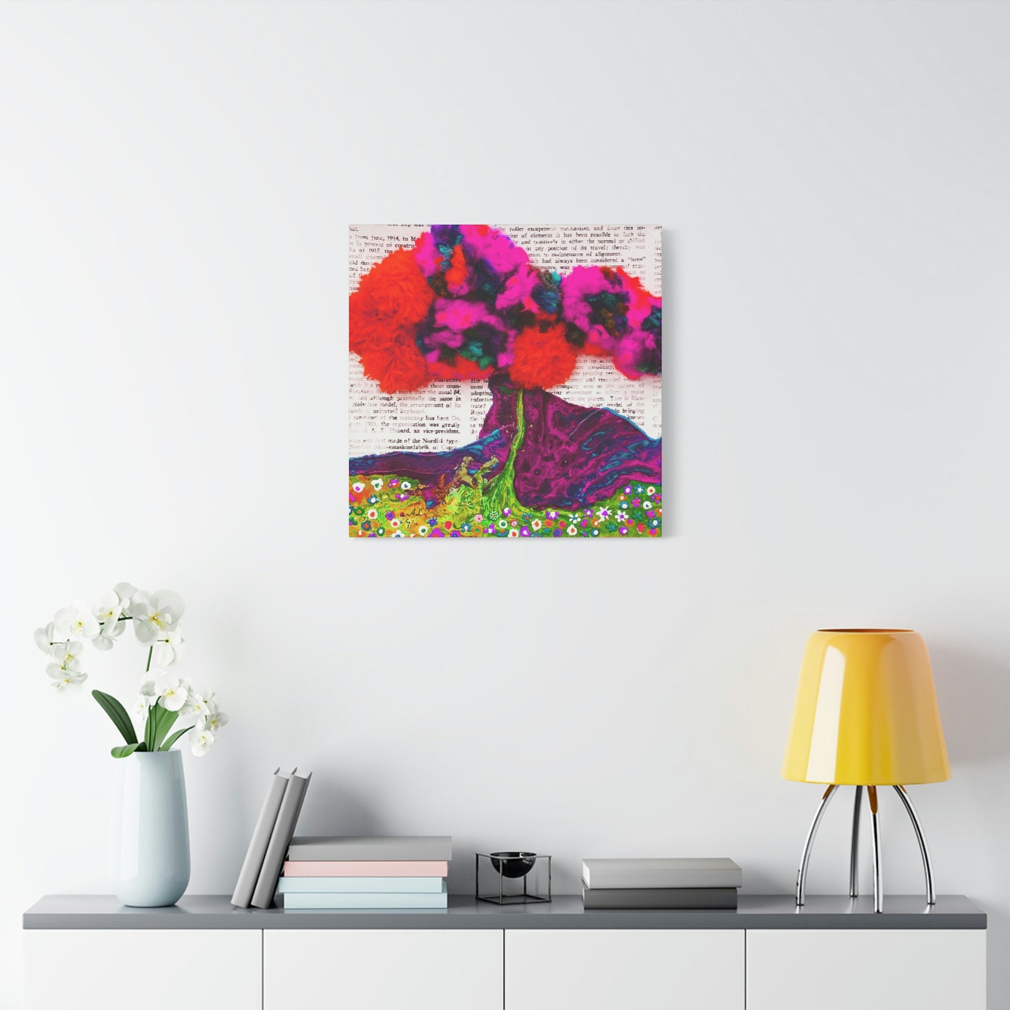 Top of Mountain #2 Canvas Print