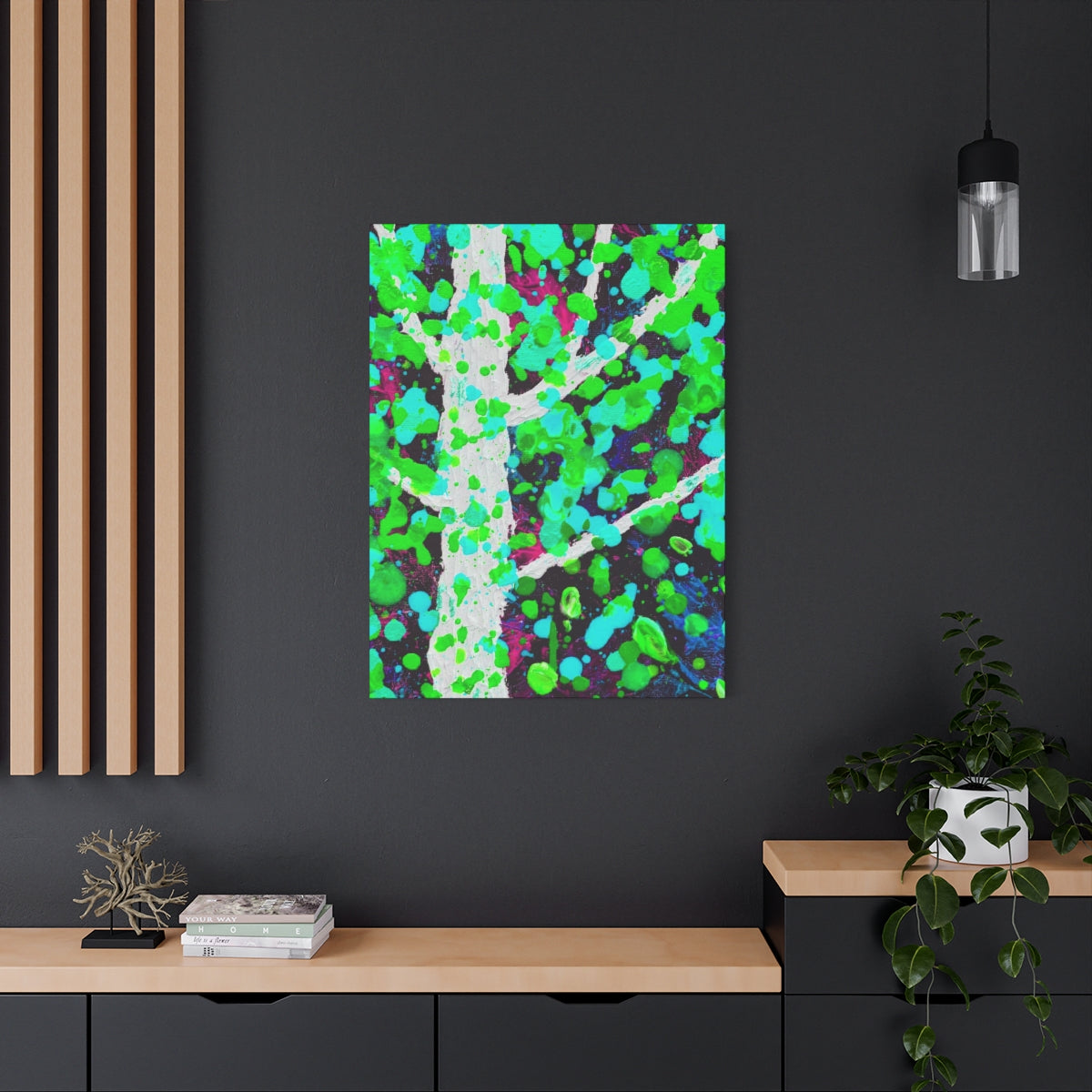 Abstract Tree Series #3 Canvas Print