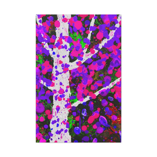 Abstract Tree Series #4 Canvas Print