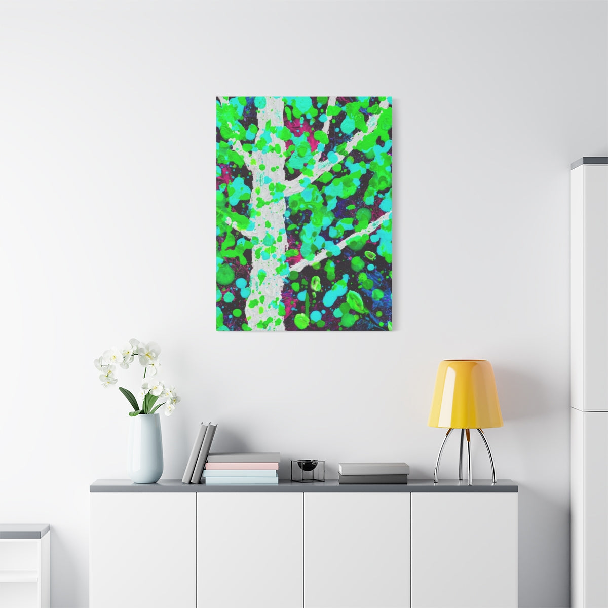 Abstract Tree Series #3 Canvas Print