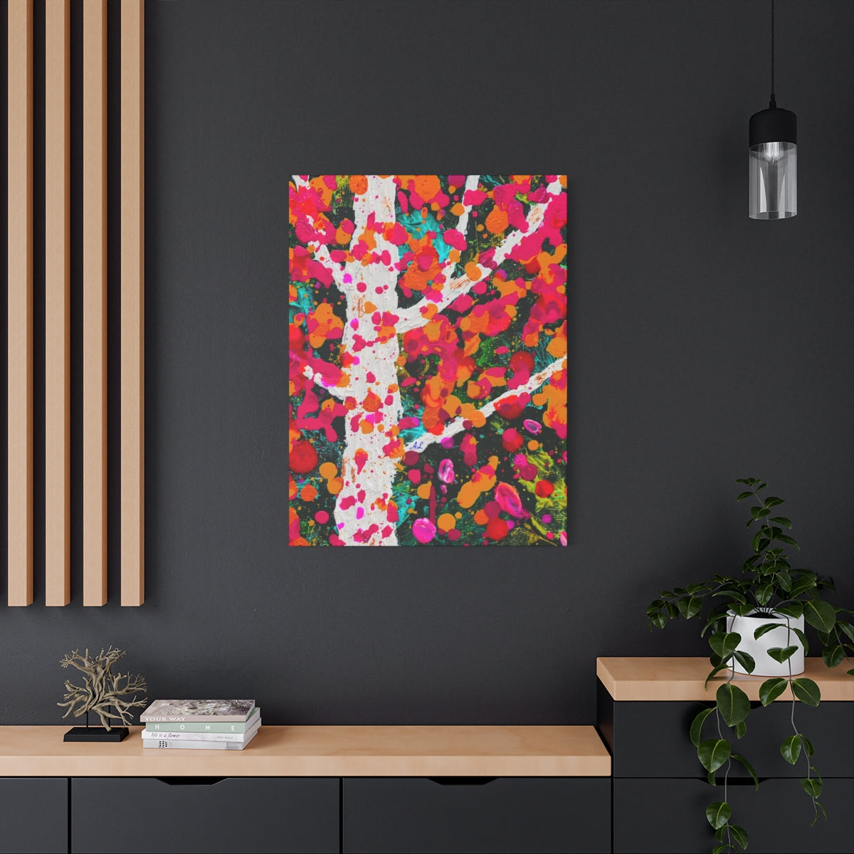 Abstract Tree Series #1 Canvas Print