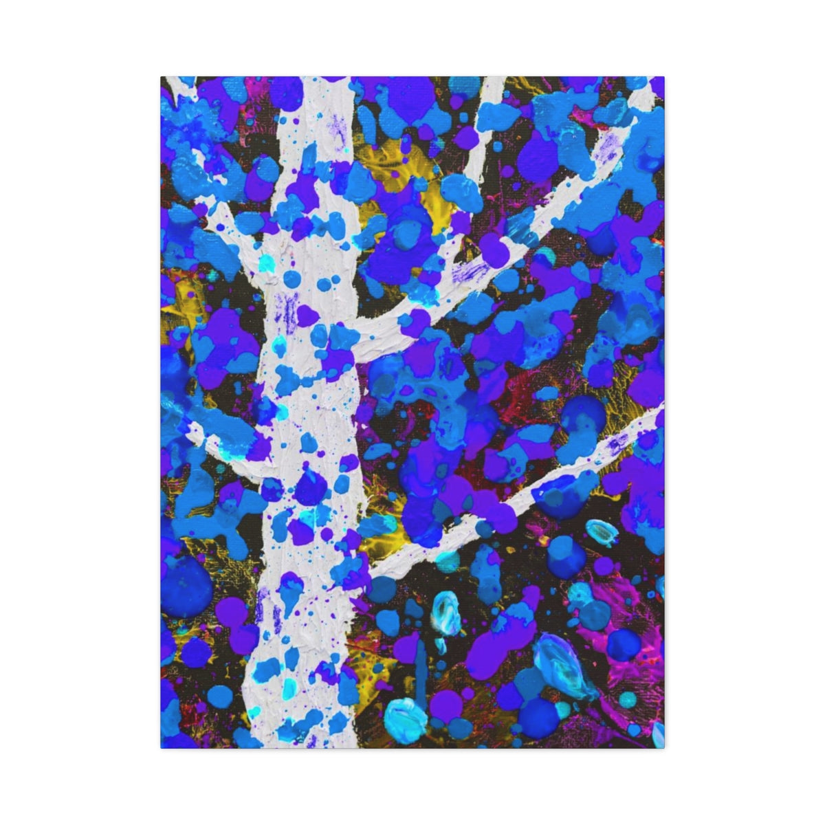 Abstract Tree Series #2 Canvas Print