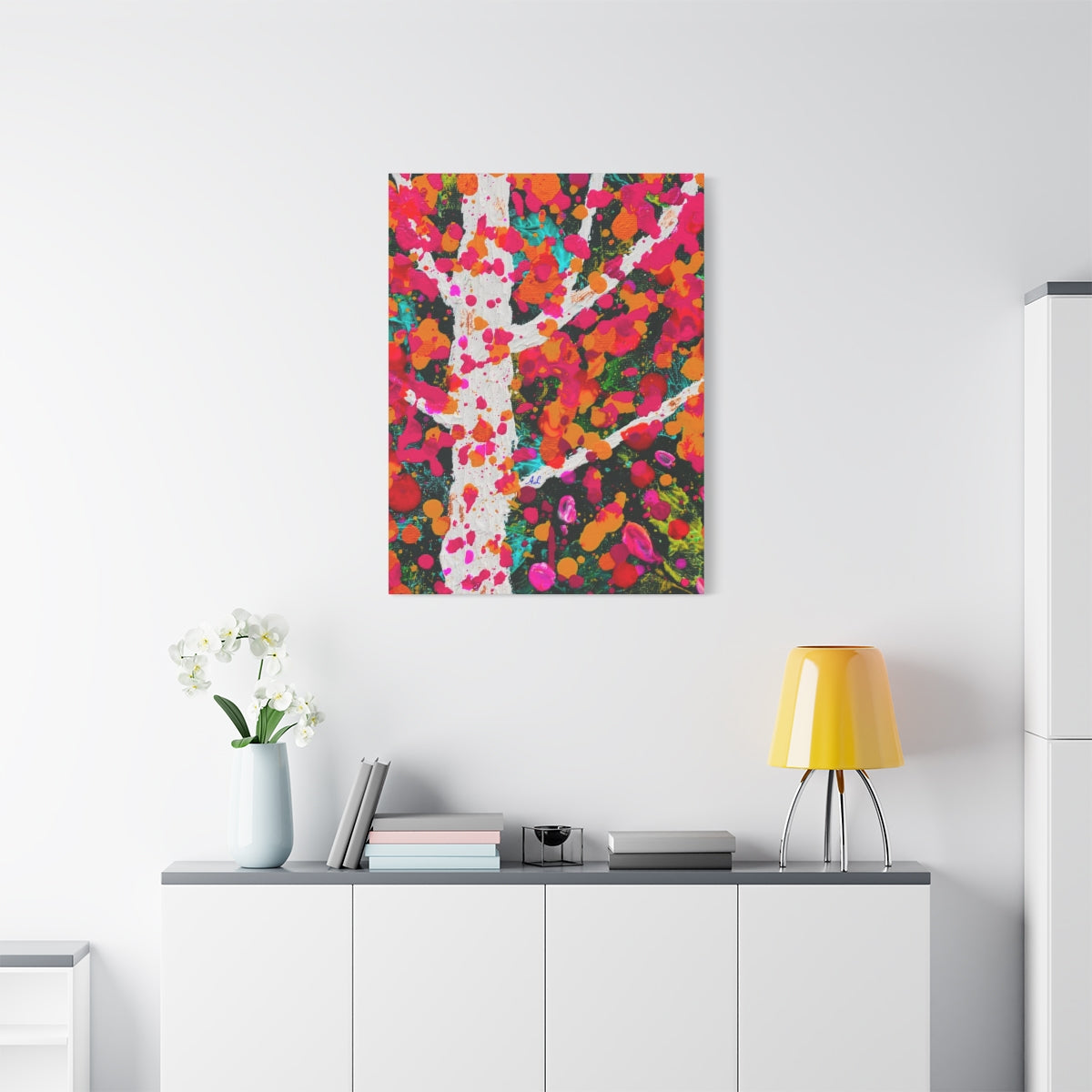 Abstract Tree Series #1 Canvas Print