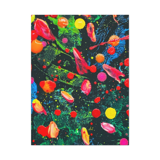Holiday #4 Abstract Canvas Print