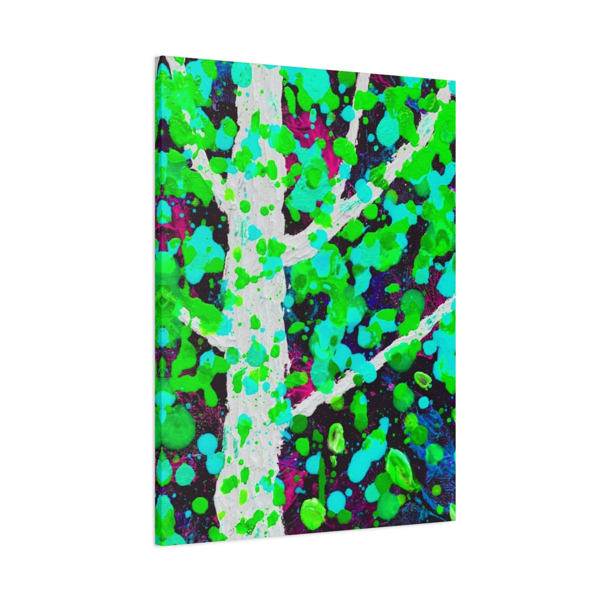 Abstract Tree Series #3 Canvas Print