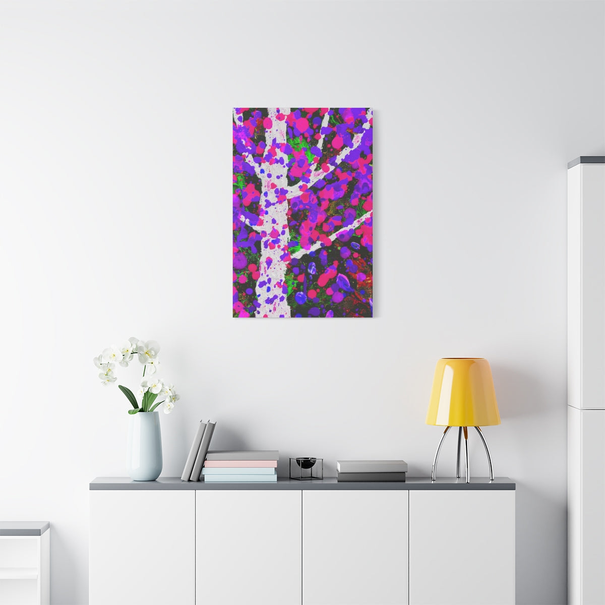 Abstract Tree Series #4 Canvas Print