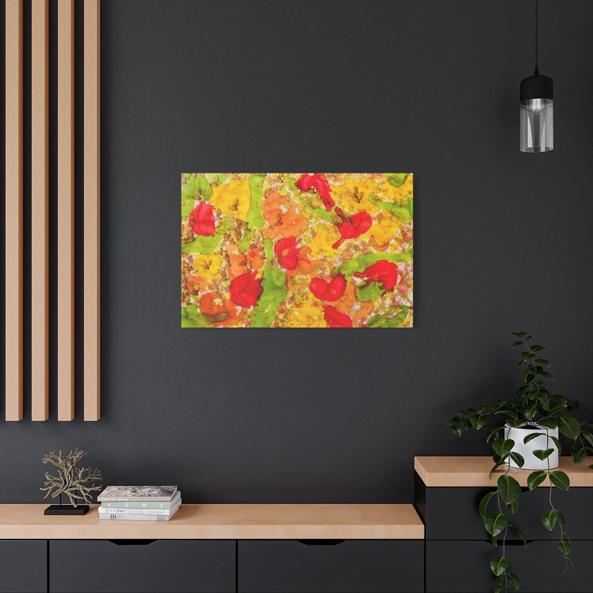 Autumn #1 Abstract Canvas Print