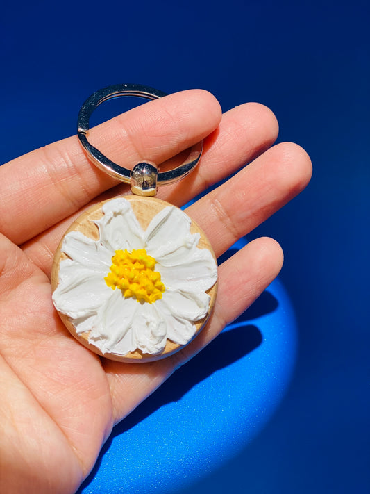 Wild Flower Keychain Series: #1 Daisy
