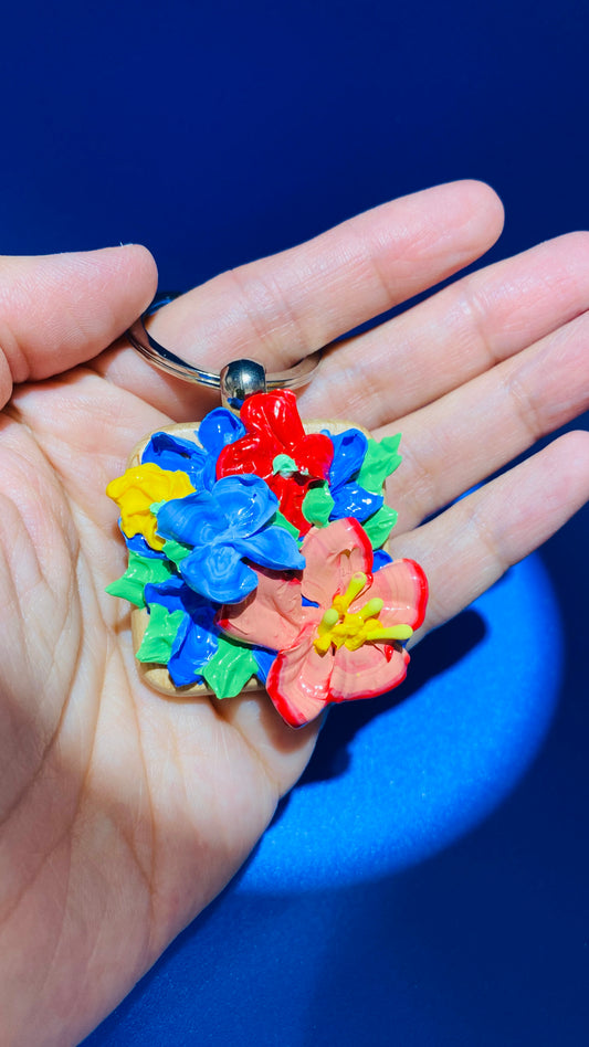 Wild Flower Keychain Series: #5