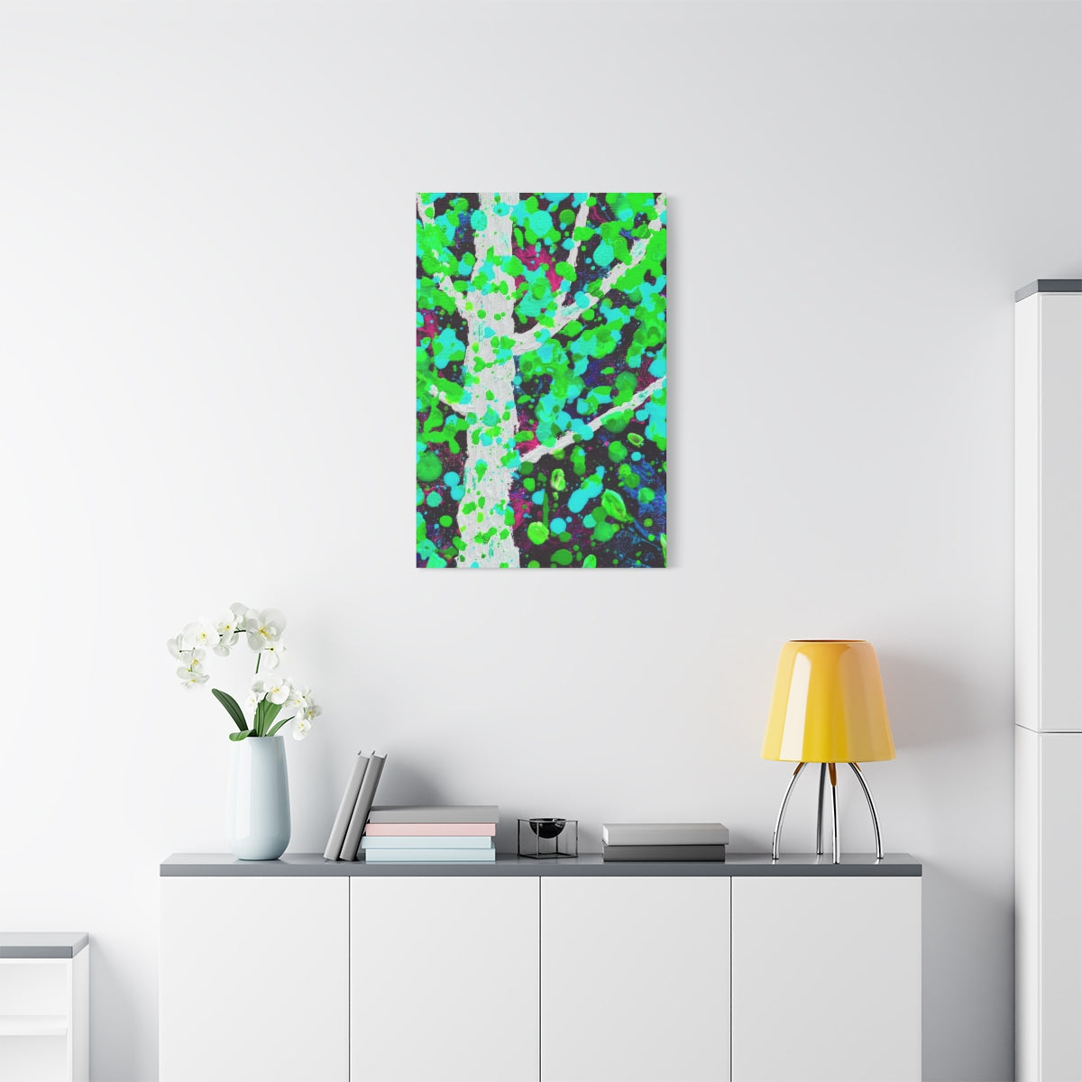 Abstract Tree Series #3 Canvas Print