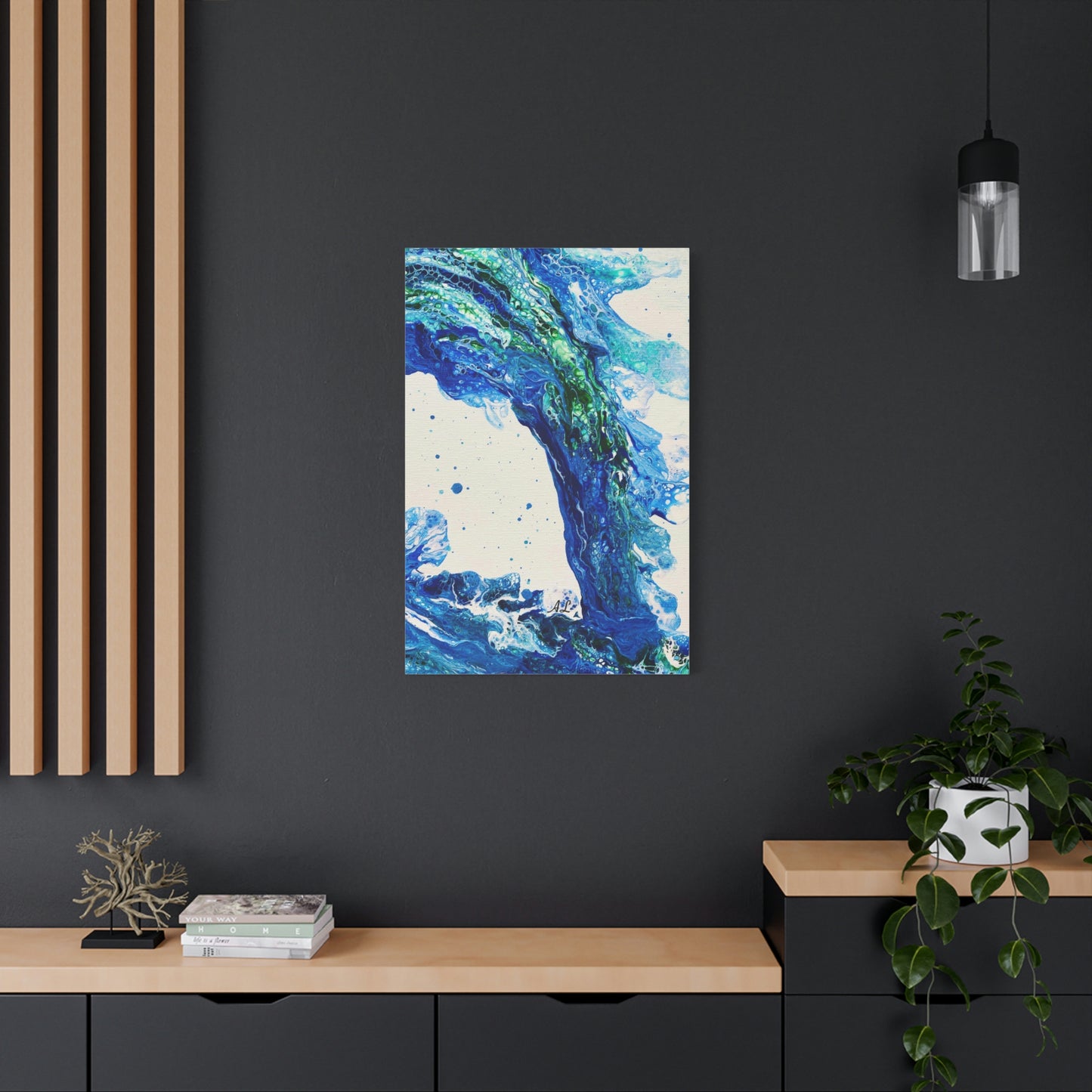 Living Water Canvas Print 活水泉源