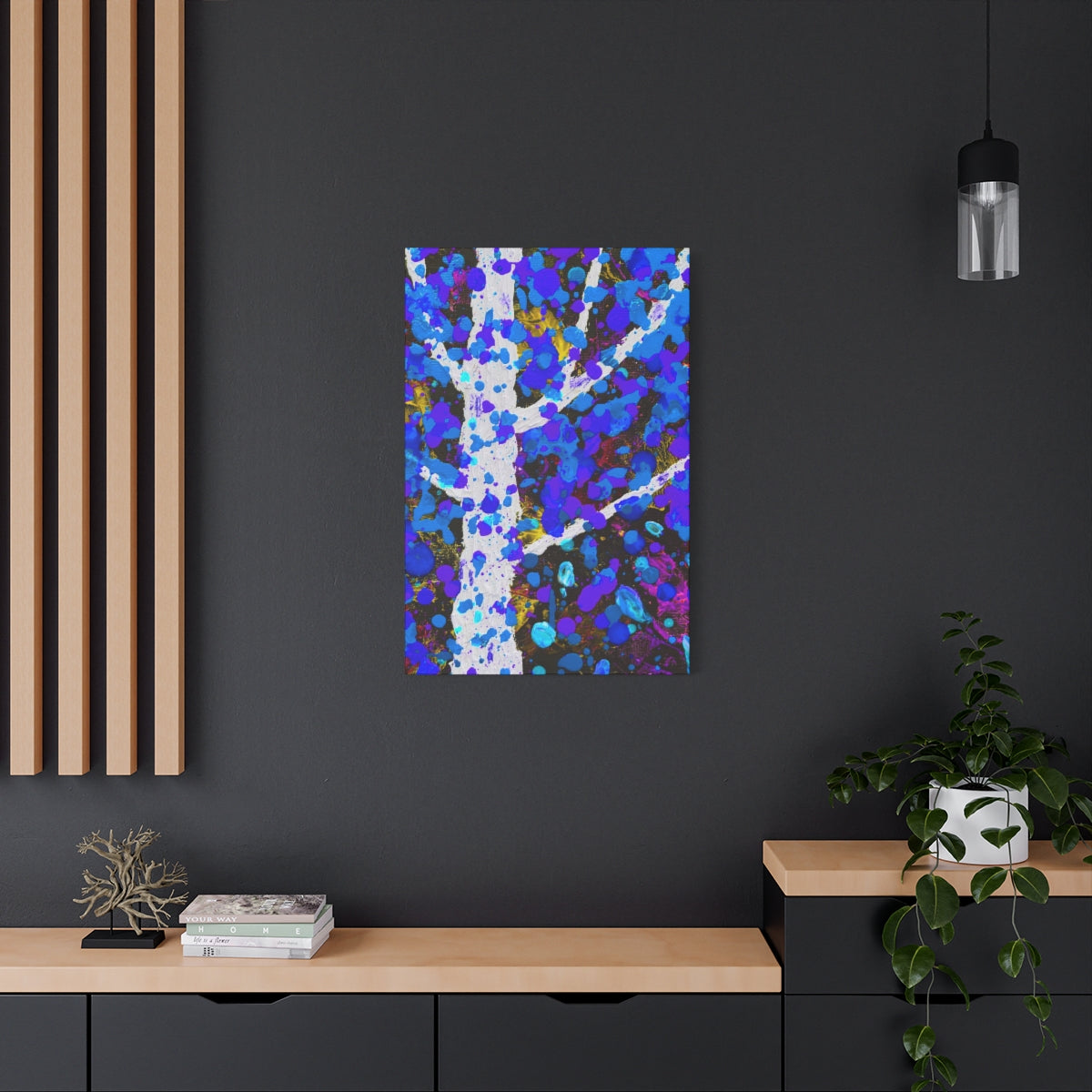 Abstract Tree Series #2 Canvas Print