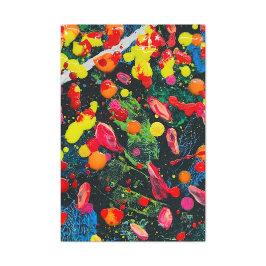 Holiday #2 Abstract Canvas Print