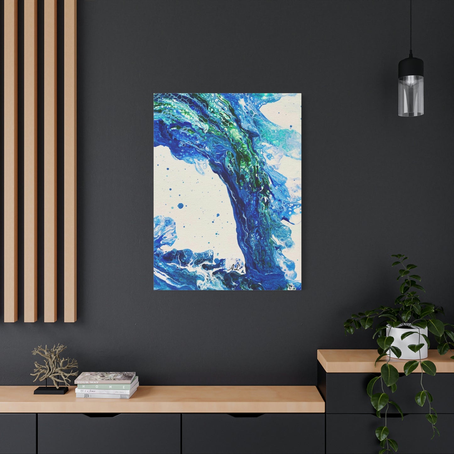 Living Water Canvas Print 活水泉源