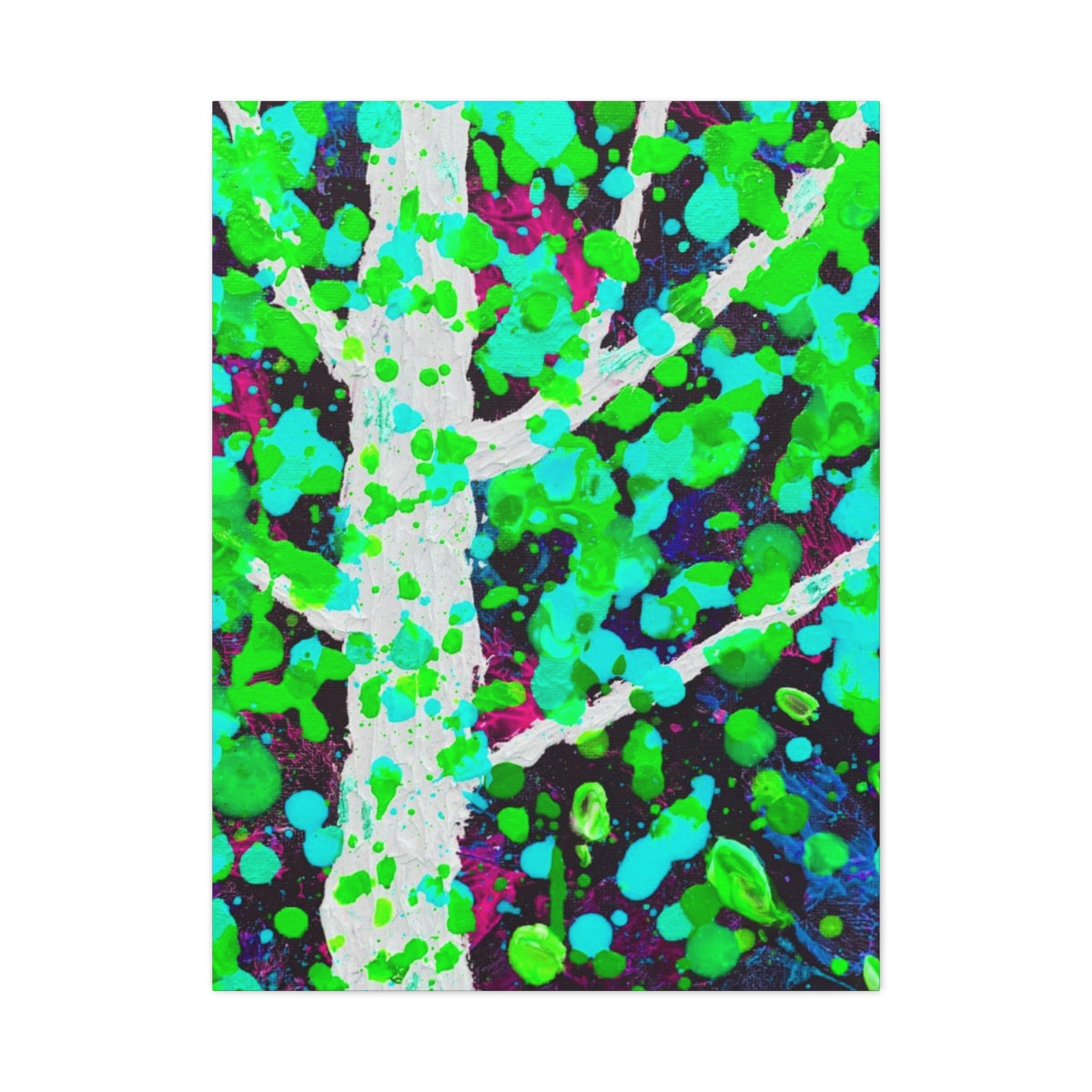 Abstract Tree Series #3 Canvas Print