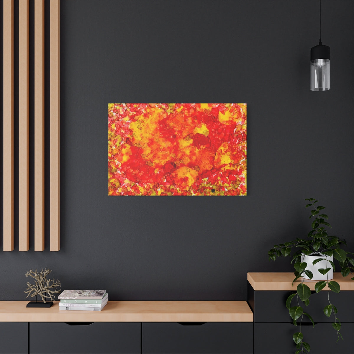 Autumn #2 Abstract Canvas Print