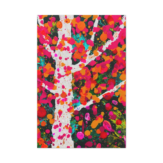 Abstract Tree Series #1 Canvas Print