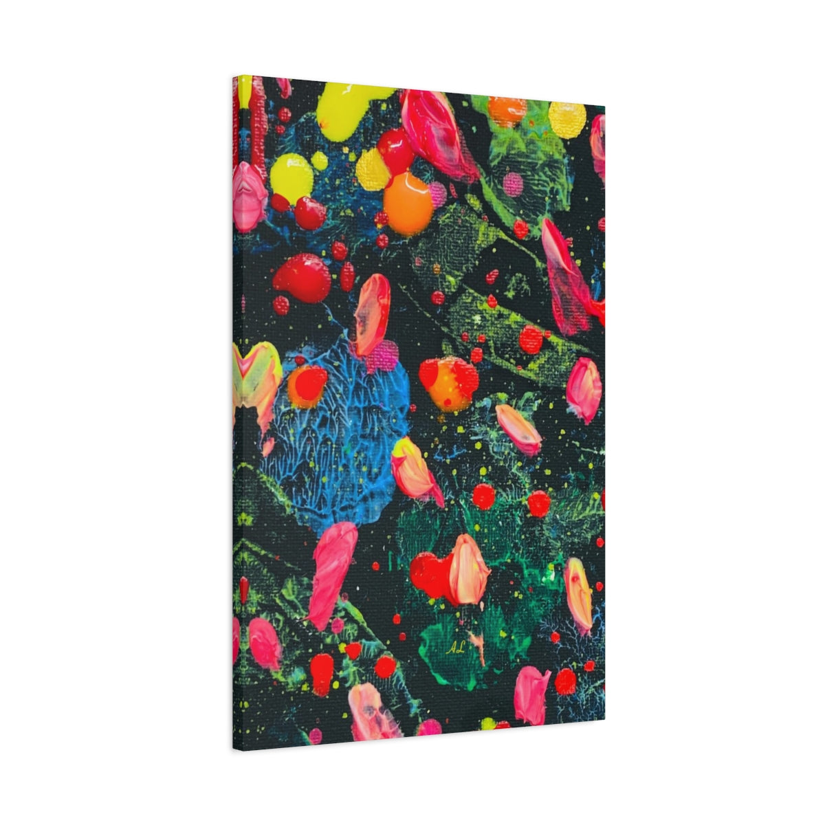 Holiday #3 Abstract Canvas Print