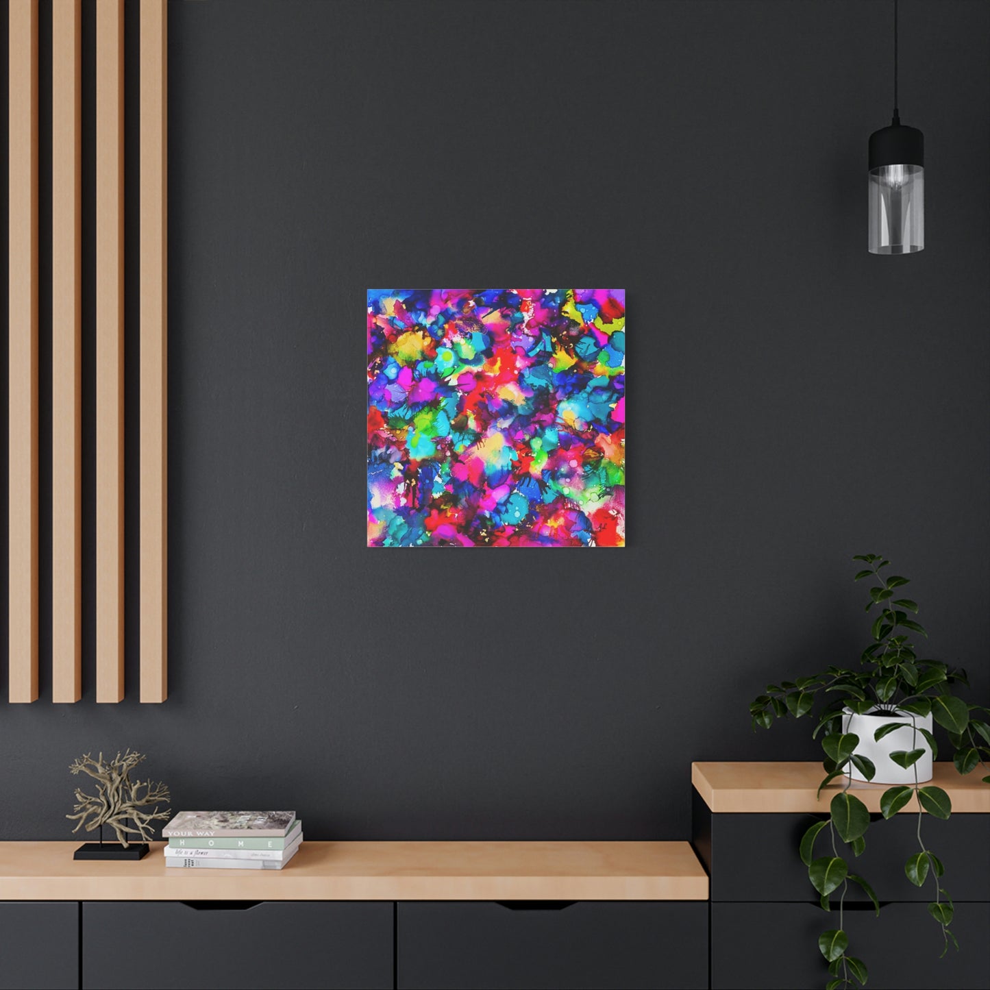 Dance Of Flower #1 Canvas Print