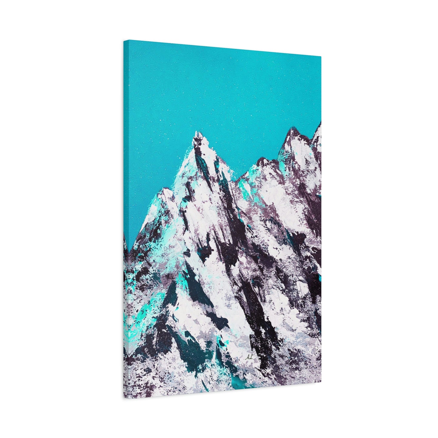 Snow Mountain Canvas Print