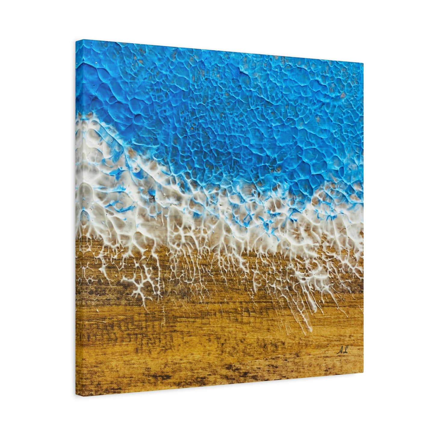 Ocean #3 Abstract Canvas Print
