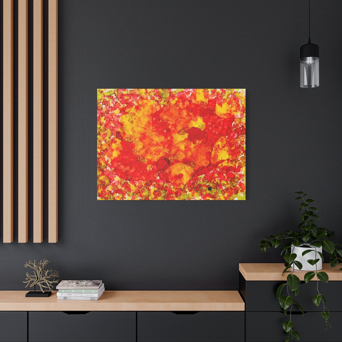 Autumn #2 Abstract Canvas Print