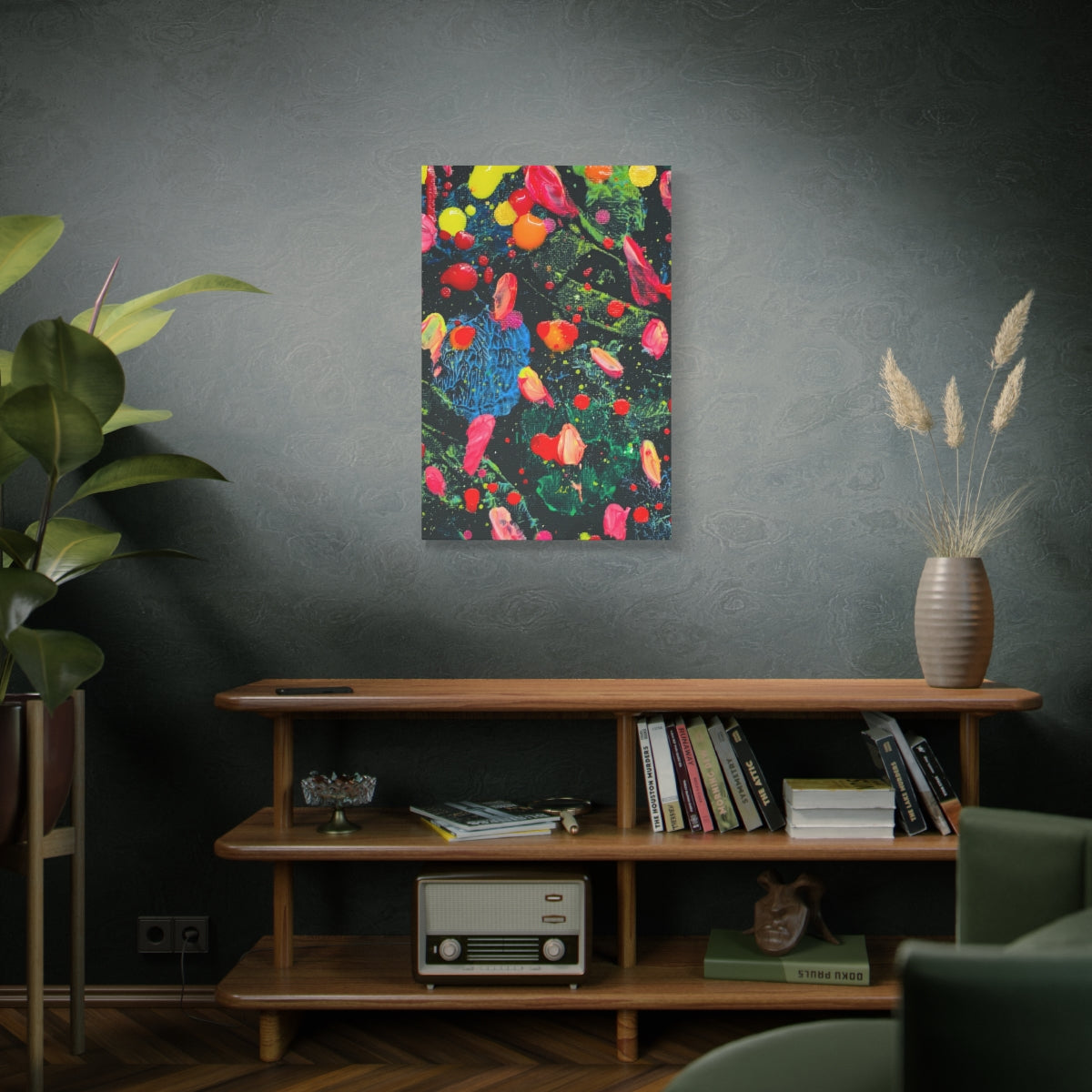 Holiday #3 Abstract Canvas Print